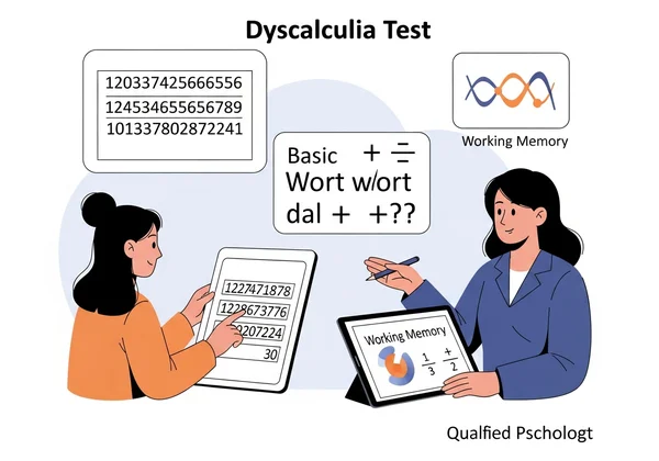 Professional dyscalculia assessment tests