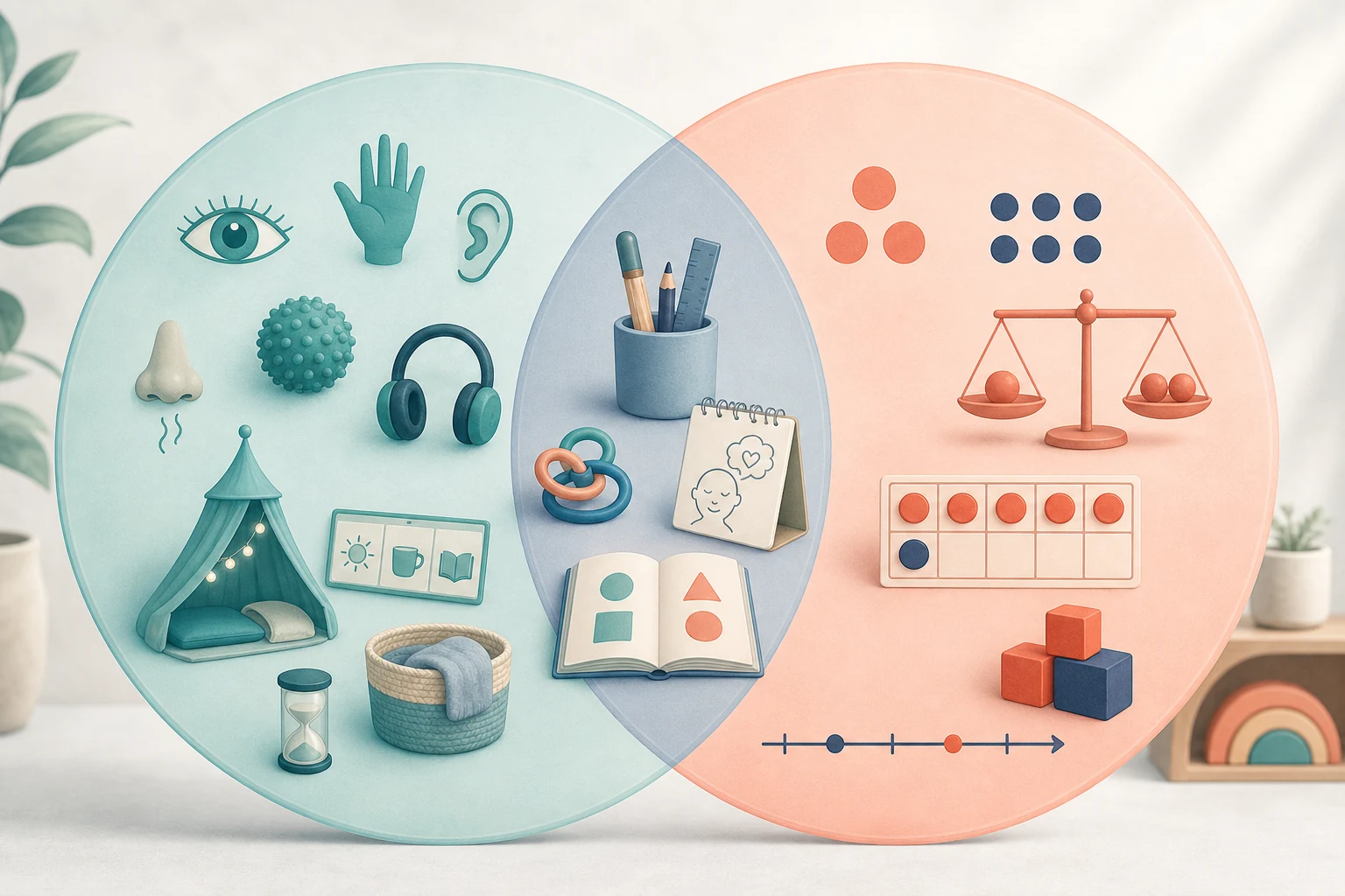 Autism and dyscalculia overlap