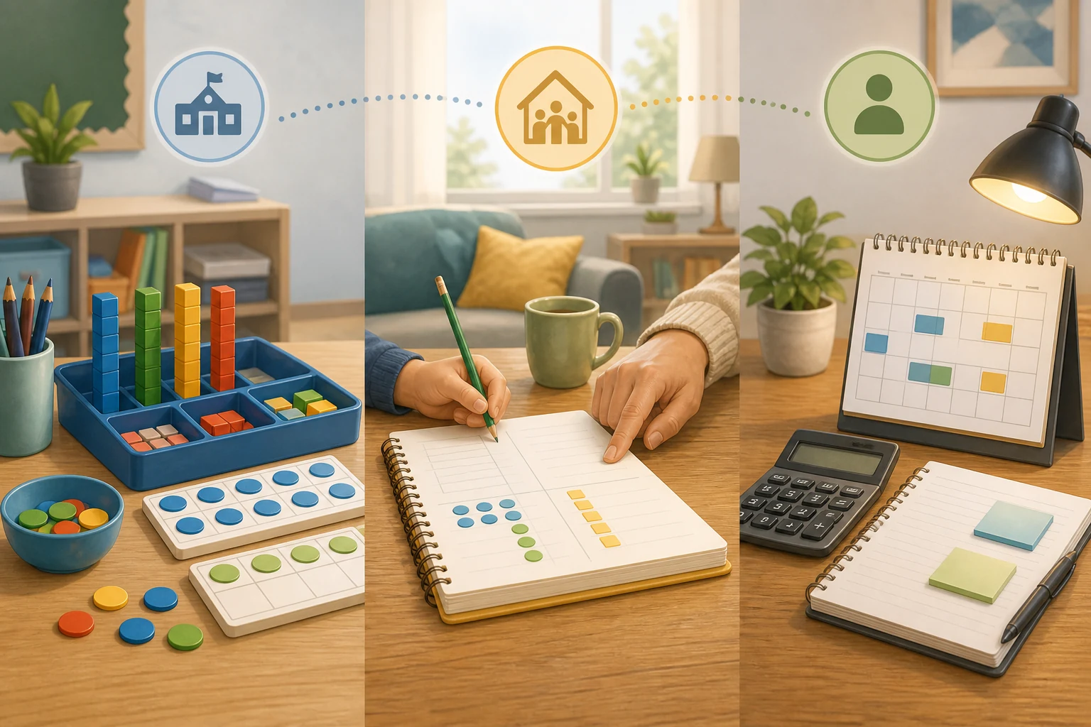 Simple dyscalculia support plan